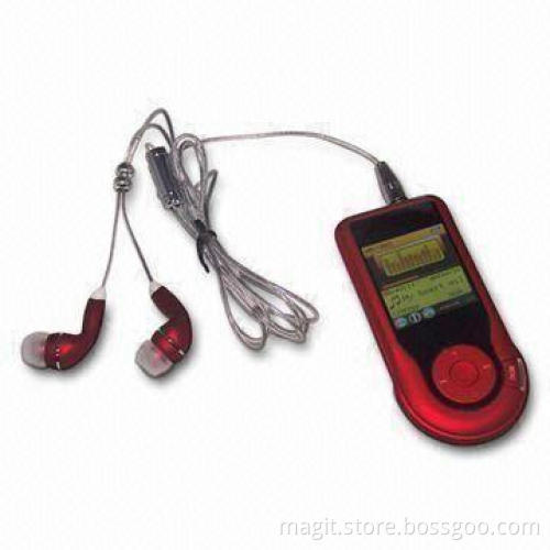 1.8-inch TFT Display MP4 Player, Available in MP3, WMA, and WAV Audio Formats